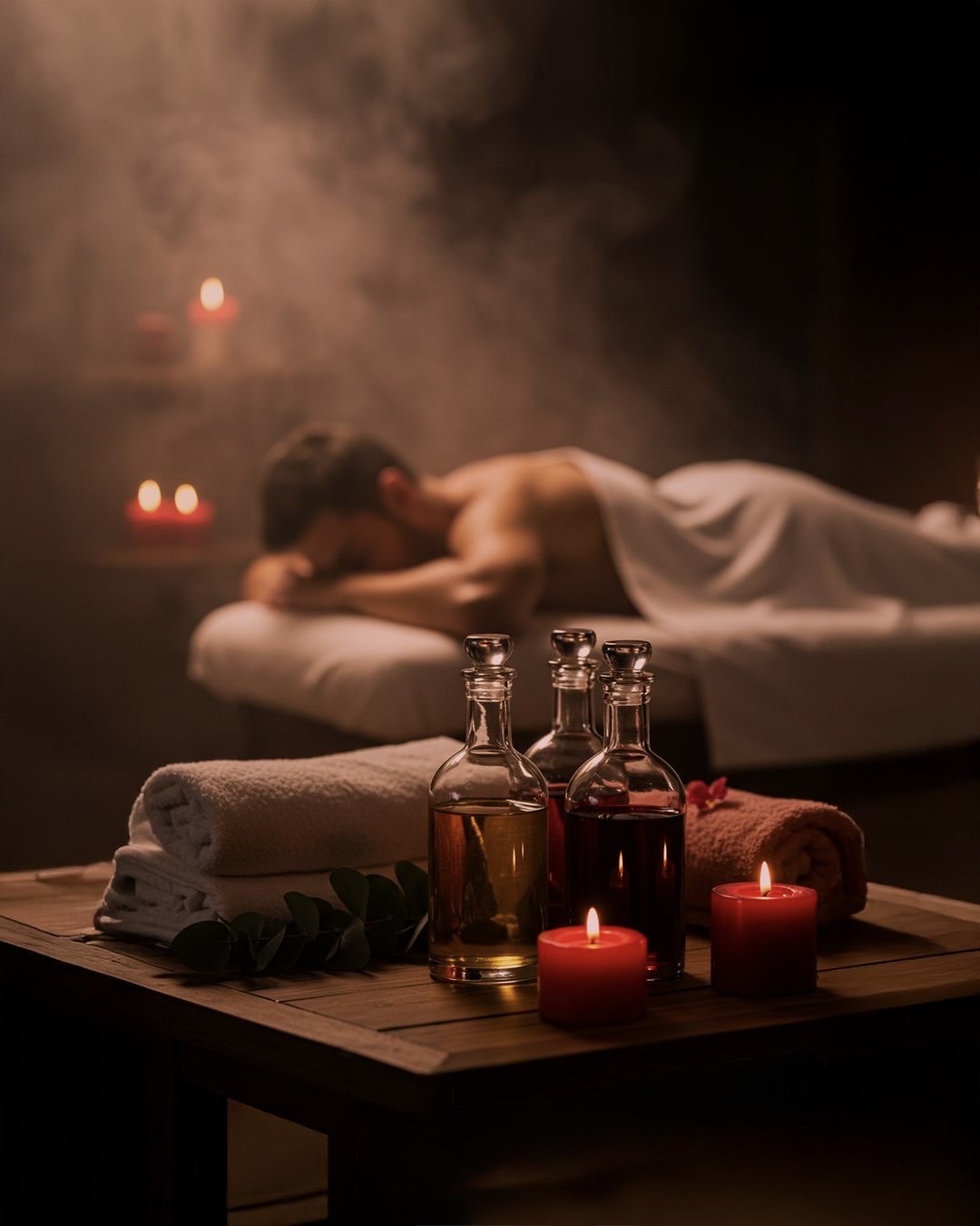 Ambiance zen massage aux huiles, top spa Tanger